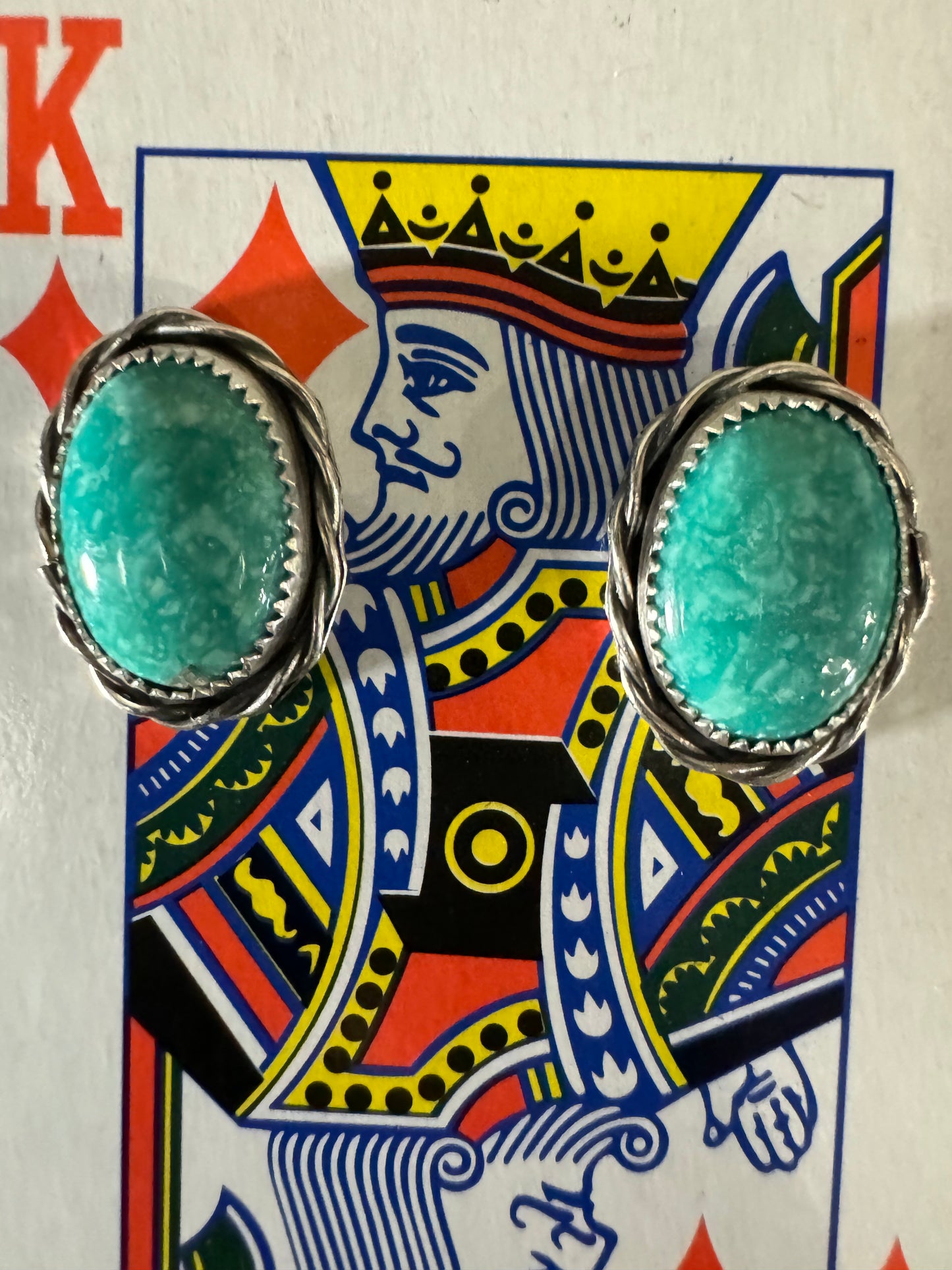 Turquoise earrings