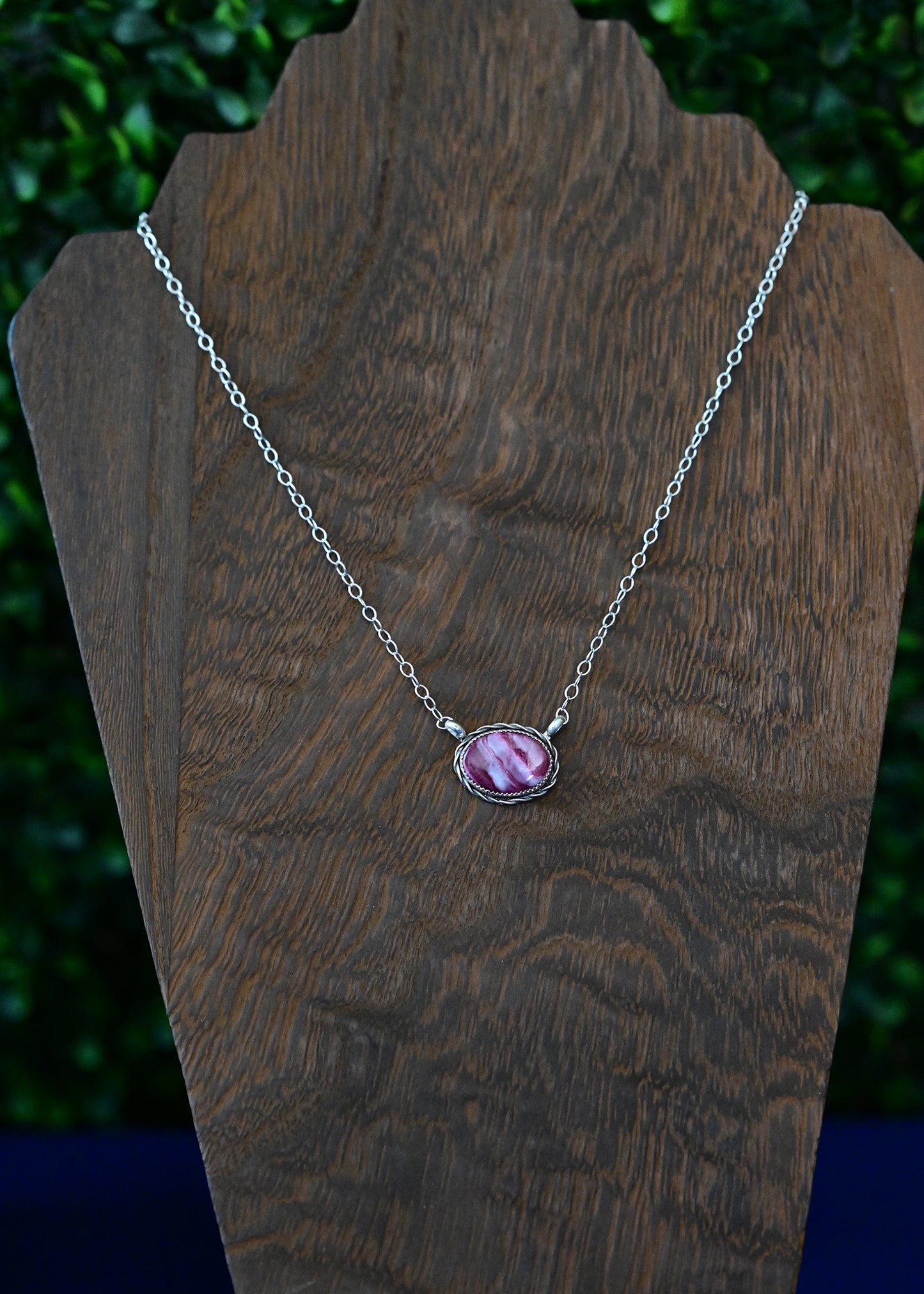 Purple Spiney Necklace